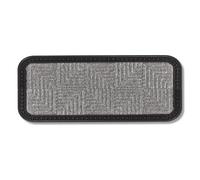 Carpido Doormat, Polypropylene, Silver, 25 x 60 cm