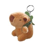 Carpincho Toy, Teddy Bear Toy - Plush Animals | Keyring Pendant by Capibara Animal, Beautiful Pice -for -Back Bag Toys for Backpack, b, Fare riferimento alla descrizione