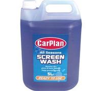CarPlan All Seasons Ready Mixed Screen Wash, 5 L