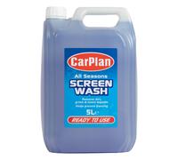 CarPlan All Seasons Ready Mixed Screen Wash, Removes Dirt, Grime, Prevents Freezing, 5 Litres