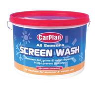 Carplan All Seasons Screen Wash Bucket Containing 72 Sachets Care Clean X 2