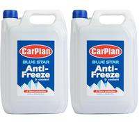 CarPlan Blue Star Antifreeze & Coolant Concentrate - 5L (Pack of 2)