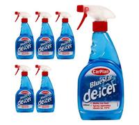 Carplan Blue Star De-Icer Trigger Spray 500Ml X6 Winter Treatment 3L Ice Melt