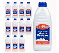 Carplan Blue Star Ready Mixed Antifreeze & Coolant - 1L X 12
