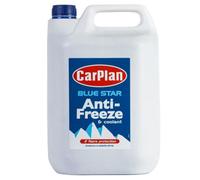 Carplan Bsa001 Blue Star Antifreeze & Coolant Concentrate Down To -36C 5L X 2