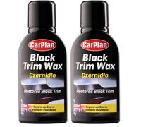 CarPlan BTW375 Trim Wax, Black (Pack of 2)