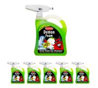 CarPlan Car Wash Snow Foam High Performance Streak Free Demon Foam Pre Wash Gun 2L X6