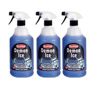 Carplan Car Windscreen De Icer Prevents Freezing 3X 1L Trigger Spray 3 Litres