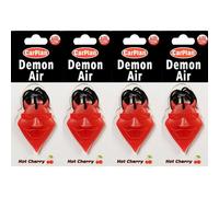 Carplan Carplan Hot Cherry Scent Car Caravan Truck Home Office 3D Air Freshener X4