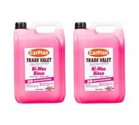 Carplan Cwr005 Trade Hi Wax Rinse 5L Instant Shine Exterior Valeting X 2
