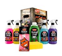CarPlan Demon Car Cleaning Kit Car Valet Foam Shampoo Wheel Shine Type Cleaner