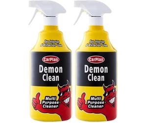 CarPlan Demon Clean Active Super Cleaner, 1 Litre (Pack of 2)