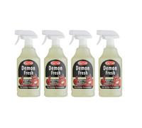Carplan Demon Fresh Powerful Odour Eliminator Multi Air Freshener Spray 1L X4