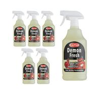 Carplan Demon Fresh Powerful Odour Eliminator Multi Air Freshener Spray 1L X6