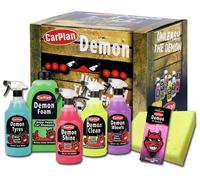 CarPlan Demon Car Cleaning Kit Car Valet Foam Shampoo Wheel Shine Type Cleaner