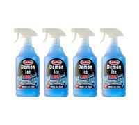 CarPlan Demon Ice - Ice Preventer (Pre Icer) & De-Icer in 1 Litre Spray Bottle (Pack of 4)