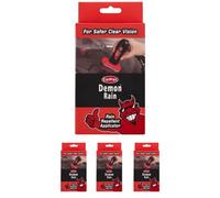 CarPlan Demon Rain Repellent Windscreen Water Repellent Glass Treatment 100Ml X4