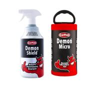 CarPlan Demon Shield 1L & CarPlan Demon Microfibre Roll - 50 Piece
