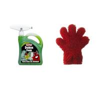 CarPlan Demon Snow Foam Car Shampoo with Gun, 2 L + CarPlan Demon 2 in 1 Noodle Wash Mitt - Super Absorbent Microfibre Wash Mitt