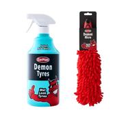 CarPlan Demon Tyres 1L & CarPlan Demon Microfibre Wheel Brush