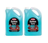 Carplan Demon Tyres Instant Shine Cleaner Polisher Wet Look Tyres 5 Litre X2