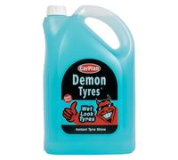 CarPlan Demon Tyres, Instant Tyre Shine, Refill 5 Litre (Pack of 1)