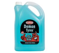 CarPlan Demon Tyres, Instant Tyre Shine, Refill 5 Litre (Pack of 1)