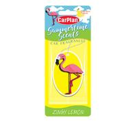Carplan Flamingo Zingy Lemon Hanging Air Freshener