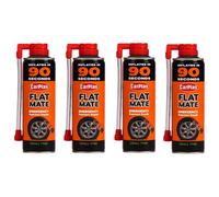 Carplan Flat Mate Small Tyre Inflator Emergency Puncture Repair Seal 4X 300Ml