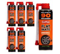 Carplan Flat Mate Small Tyre Inflator Emergency Puncture Repair Seal 6X 300Ml