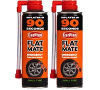 CarPlan Flat Mate Tyre Inflator Emergency Puncture Repair Small Tyre 14" 300ml (Pack of 2)