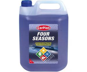Carplan Four Seasons Concentrated Screenwash Windscreen Washer Additive 5 Litre