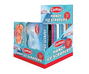 Carplan Isc001 Credit Card Size Ice Scraper X 6