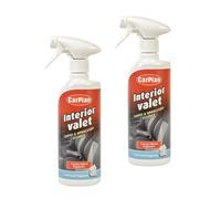 CarPlan IVC600 Interior Valet Foaming Upholstery Cleaner - 600mL x 2