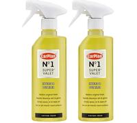 CarPlan No.1 Super Valet Car Interior Cleaner, 600 ml (Pack of 2)