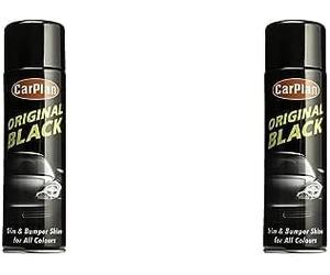 CarPlan Original Black - Trim & Bumper Shine, 500 ml (Pack of 2)
