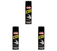CarPlan Original Black, Trim & Bumper Shine, Protective Silicone Spray, 500 ml (Pack of 3)
