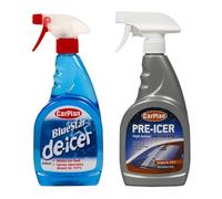 Carplan Pre Icer Spray 500ml and De Icer Spray 500ml Bundle - Winter Car Care Kit