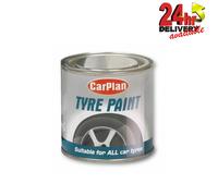 Tetrosyl Carplan 250ML Tyre Wall Paint Black Specially formulated to provide a decorative black finish on your vehicles tyre side walls, mud flaps and other rubber components.