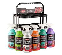 Carplan Shield Car Wash Kit Carrier Bundle Tyre Shine Wheel Cleaner