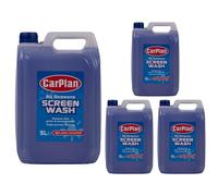 CarPlan SWA005 All Seasons Concentrated Screenwash 5L x 4