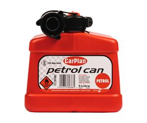 CarPlan Tetracan Petrol Fuel Can Red 5L 5L Red