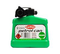 CarPlan Tetracan Unleaded Petrol Fuel Can Green 5L 5L Green