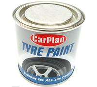CarPlan Tyre Paint Black Car Plan Paint Black Tyre Paint Bike Tyre Paint Tin New