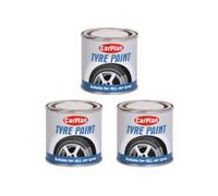 Carplan Tyre Paint, Suitable For All Car 250Ml - Pack Of 3