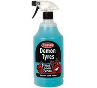 Carplan Tyres Instant Shine Cleaner Polisher Wet Look Tyres 1 Litre