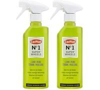 CarPlan Wheel Cleaner Alloy Safe Acid Free Colour Tech No.1 Super Wheels 600ml (Pack of 2)