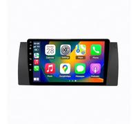 Carplay Android Auto Screen for BWM Serie 5 E39 E53 X5 1996-2004 with Bluetooth/Fm/Aux, Support Mirror Link/Gps Navigation/Voice Control Android Auto Car Play, 4 Core 2G+32G