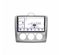 Carplay Android Auto Screen for Ford Focus Exi MT AT 2004-2011 Mirror Link, Voice Assistant, Live Navigation, Touchscreen, Bluetooth Voice Control Android Auto, 4 Core 1G+16G
