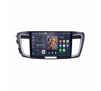 Carplay Android Auto Screen for Honda ACCORD 9 2.0L 2.4L 2012-2018 Mirror Link, Voice Assistant, Live Navigation, Touchscreen, Bluetooth Voice Control Android, 4 Core 2G+32G